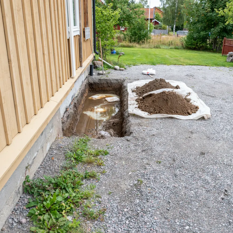 sanera fororenat vatten mark oljespill i jarfalla viksjo jakobsberg stockholm